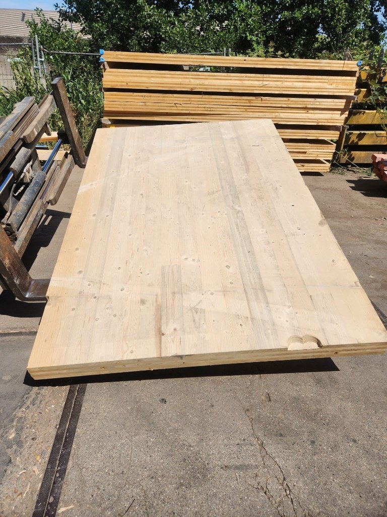 26184 - CLT verlijmde plaat, wandpanelen, houten panelen, Ophalen, 30 cm of meer, Overige typen, Nieuw