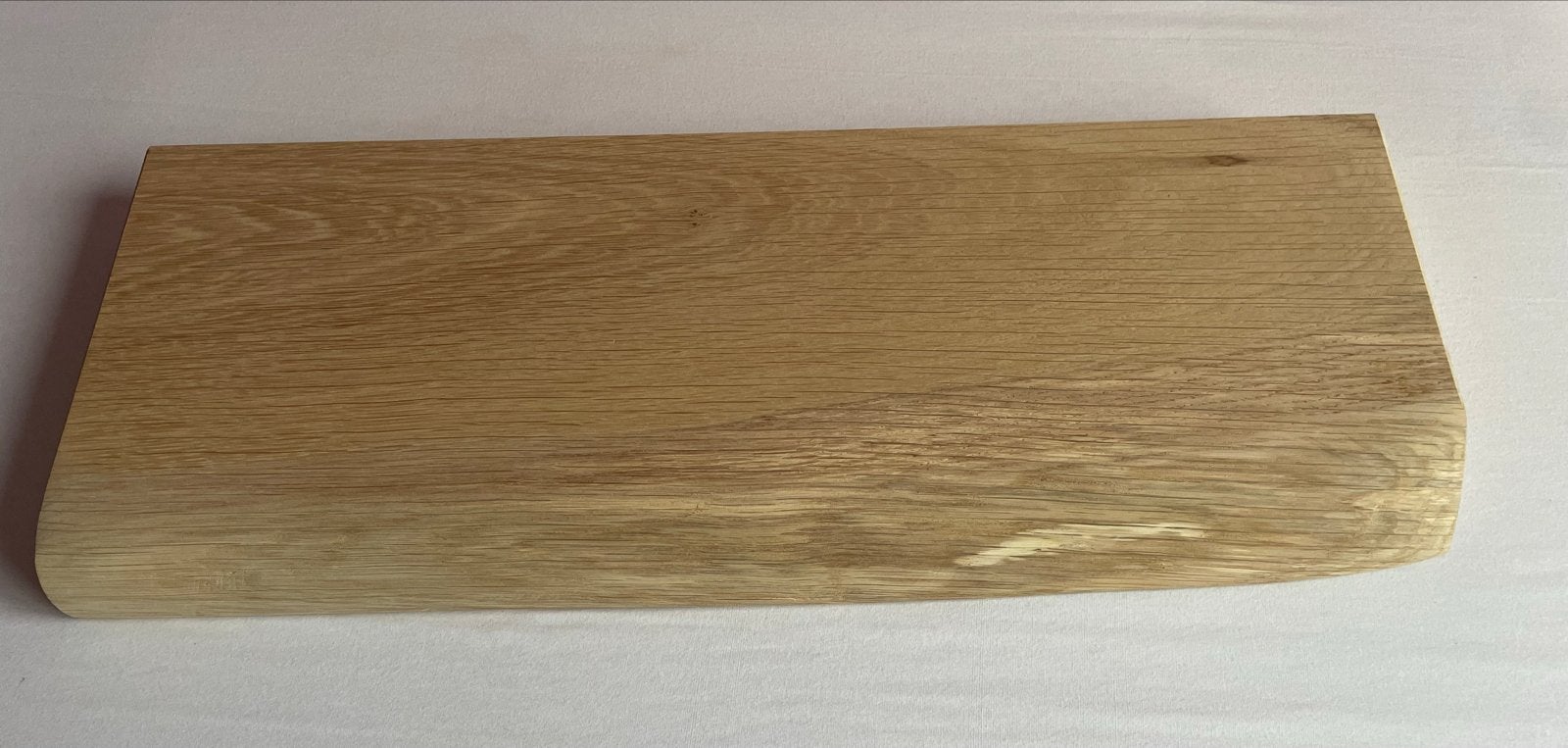 Eiken wandplank met boomstam kant - 50x20x4 cm, Ophalen of Verzenden, Nieuw