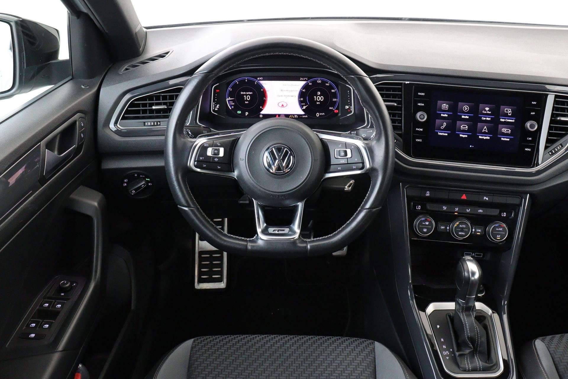 Volkswagen T-Roc 1.5TSI/150PK SPORT R-LINE -EXECUTIVE|CAMERA, Auto's, Volkswagen, Euro 6, 4 cilinders, 150 pk, Wit