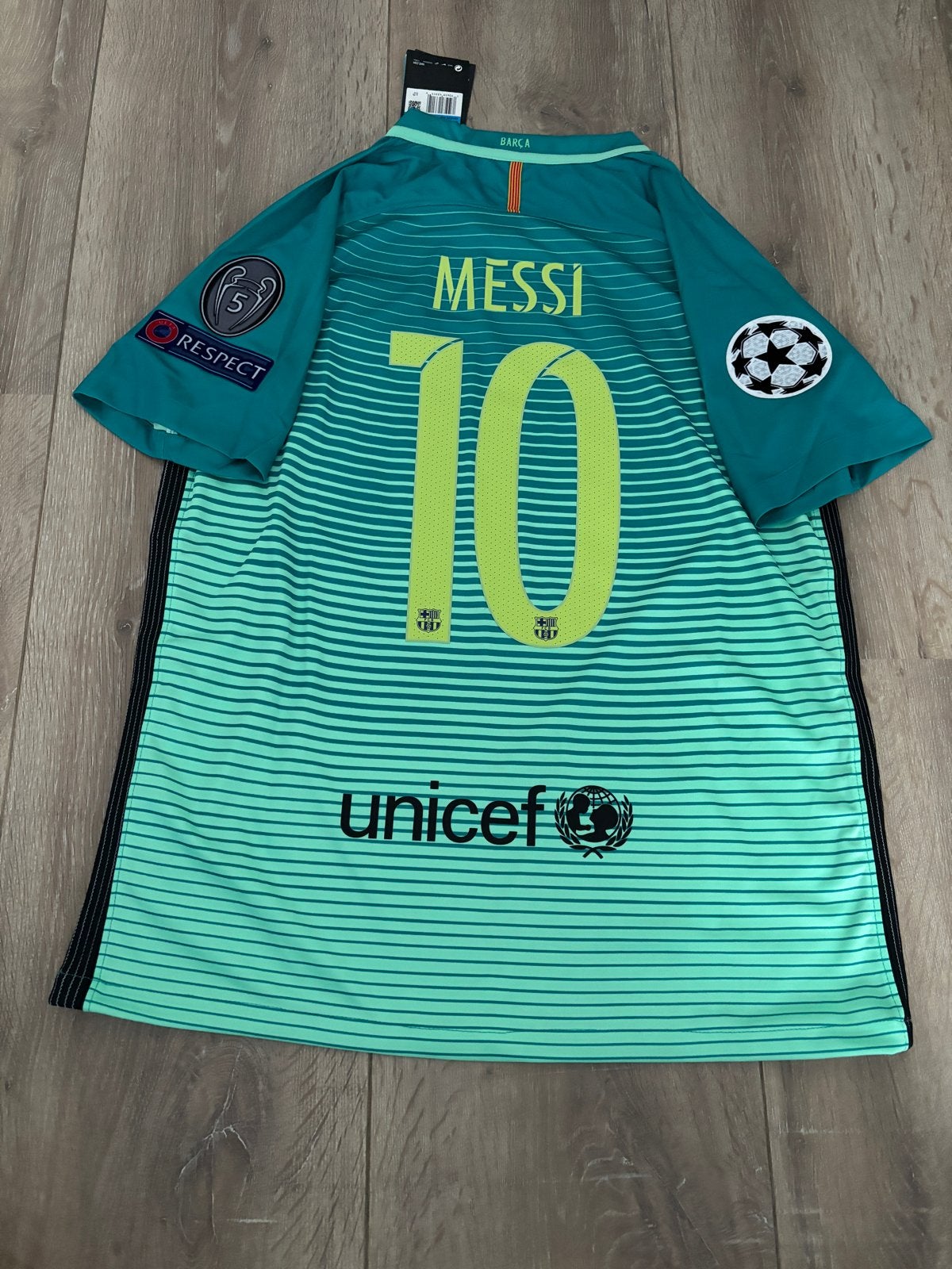 Messi #10 Barcelona shirt maat M, Maat M, Ophalen of Verzenden, Nieuw, Shirt