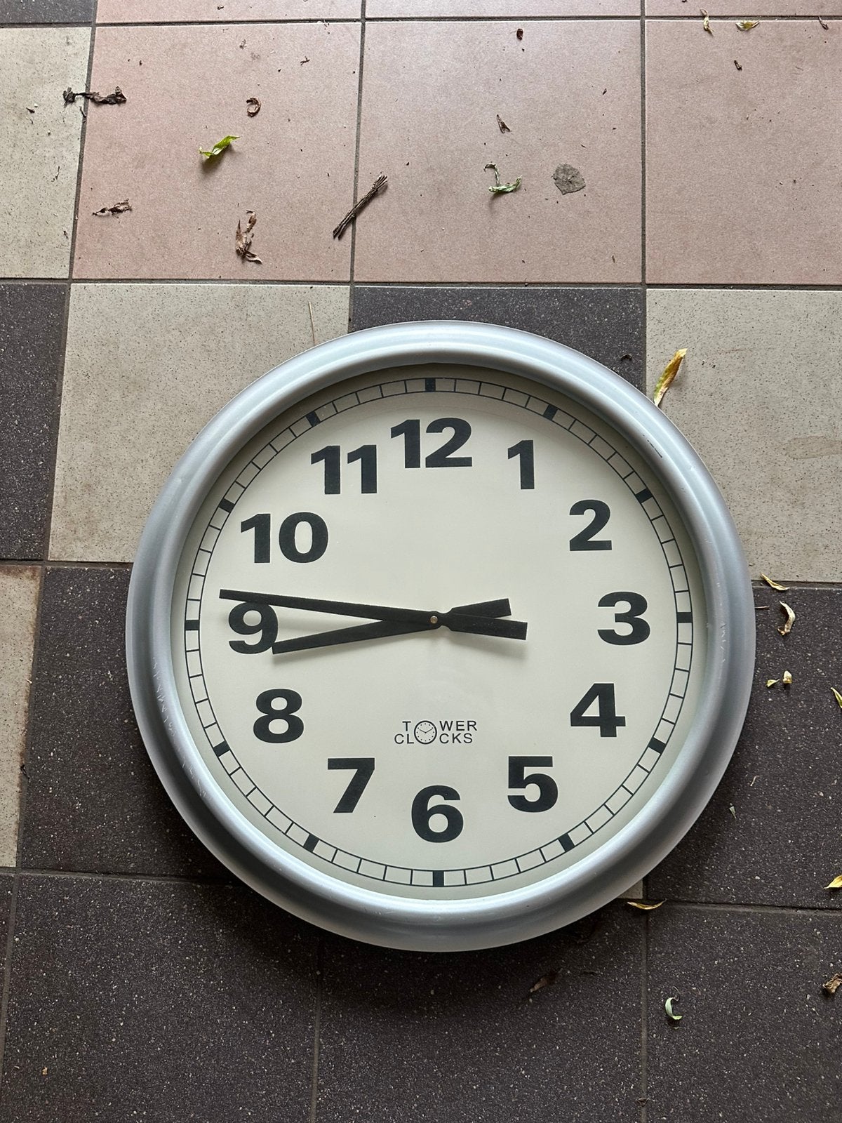 Wandklok kantoorklok klok, Huis en Inrichting, Ophalen of Verzenden, Zo goed als nieuw, Wandklok