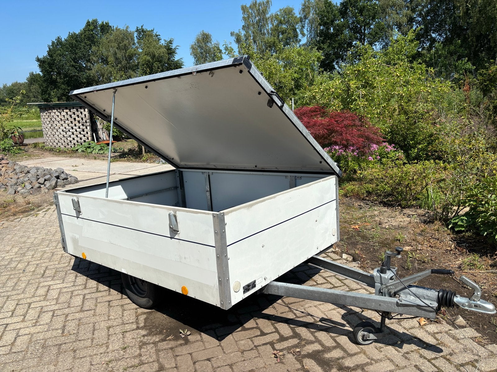 Alpenkreuzer aanhangwagen met deksel en oplooprem, Auto diversen, Ophalen of Verzenden, Gebruikt