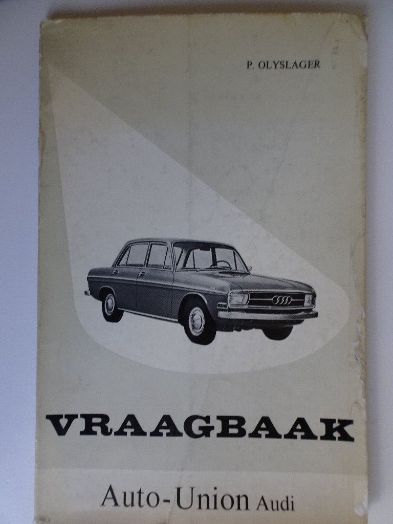 vraagbaak Auto Union, Ophalen of Verzenden, Gelezen, Algemeen