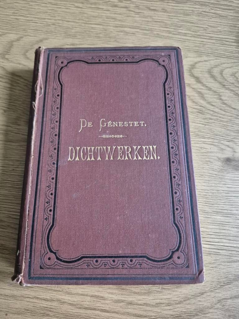 De Génestet Dichtwerken - Antieke Poëziebundel 1873, Ophalen of Verzenden, Eén auteur, P.A. de Génestet, Gelezen