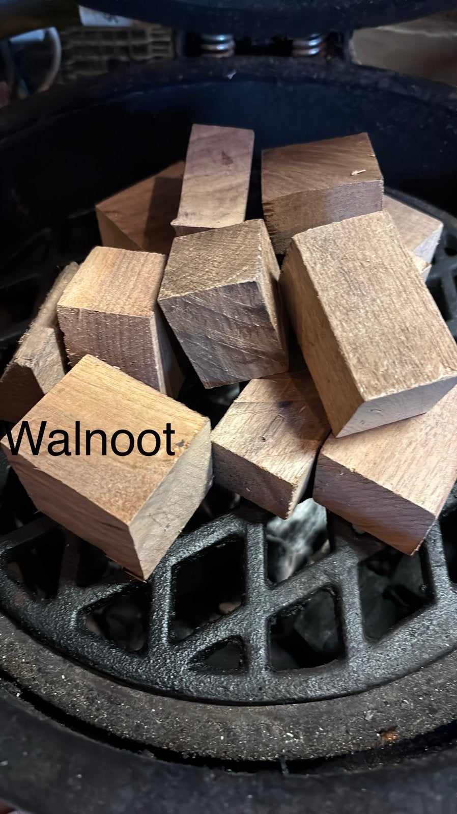Walnoot chunks rookhout, Ophalen of Verzenden, Nieuw