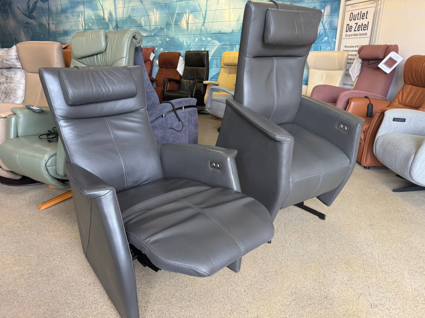 Prominent relax set sta op stoel relaxfauteuils