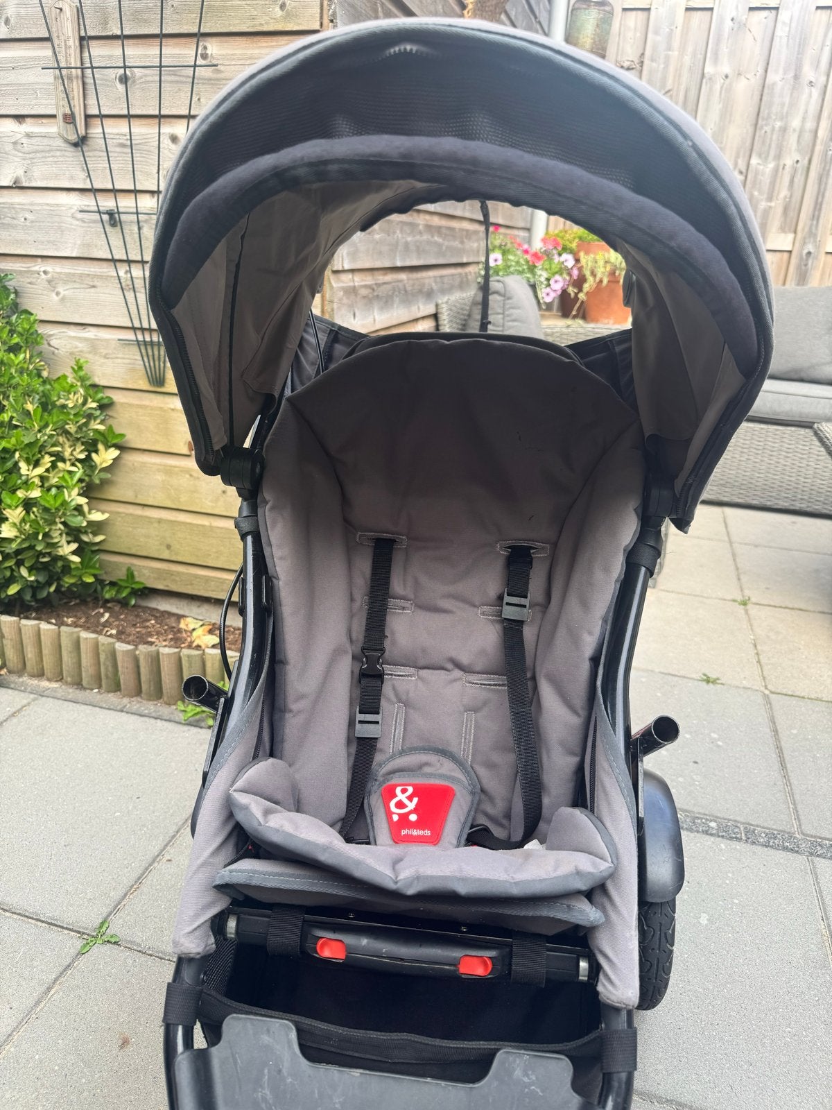 Phil & Teds Combiwagen - Ideaal voor 2 kinderen, Gebruikt, Duowagen, Combiwagen, Ophalen