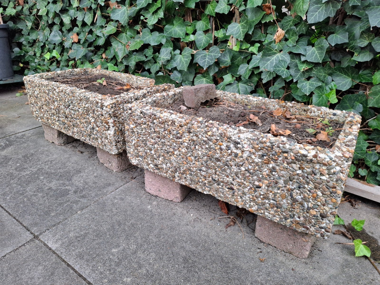 Betonnen plantenbakken, zwaar en robuust, Ophalen, Gebruikt, Minder dan 30 cm, Balkon
