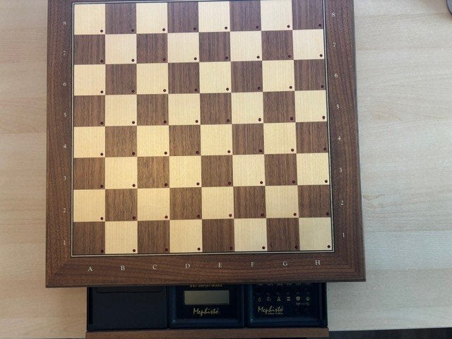 Schaakcomputer Mehisto Exclusive Polgar 10 MHz, Ophalen, Overige merken, Zo goed als nieuw