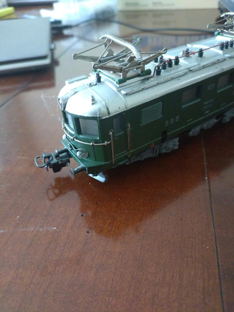 Marklin 3014 (RET800)zwitserse locomotief, Wisselstroom, Locomotief, Ophalen of Verzenden, Zo goed als nieuw