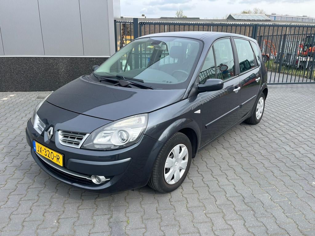 Renault Scénic 1.6 16V 82KW AUT E4 2009 Grijs, Auto's, 1345 kg, 4 cilinders, 650 kg, Particulier