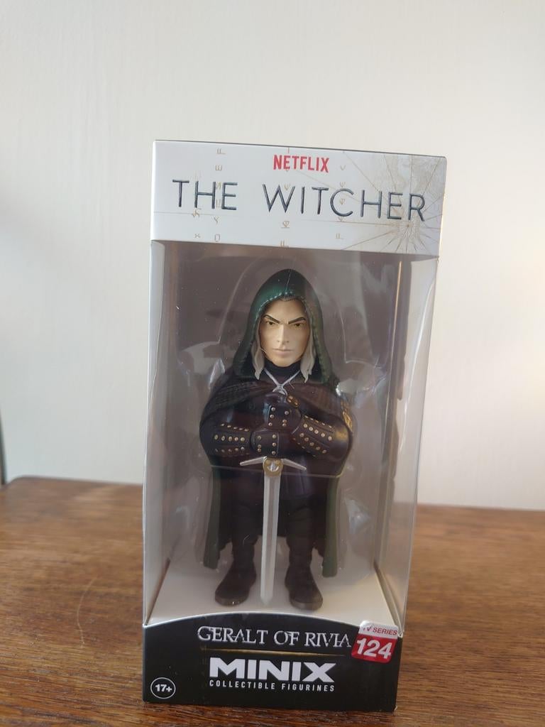 The Witcher Minix Figurine 124 Geralt of Rivia, Ophalen of Verzenden, Nieuw