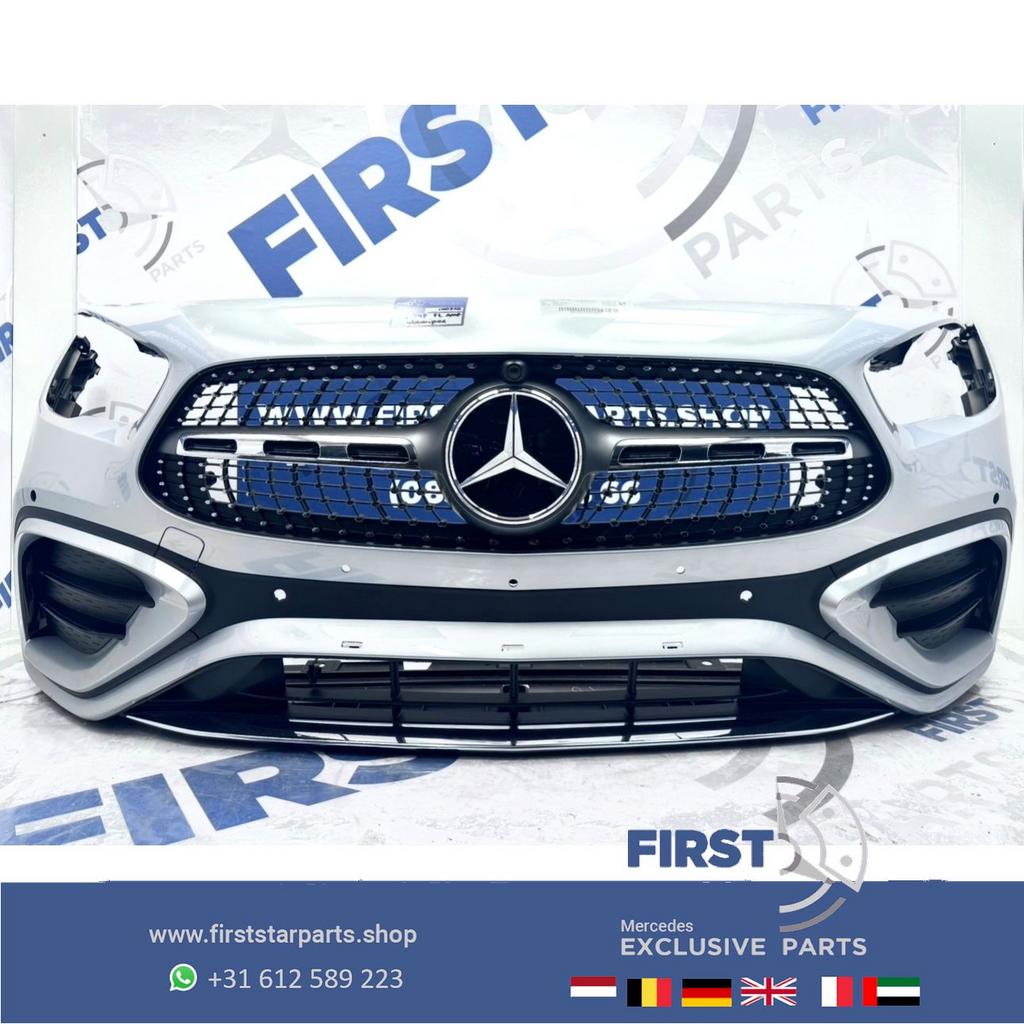 H247 FACELIFT GLA BUMPER AMG A2478804508 VOORBUMPER COMPLEET, Gebruikt, -, Voor, Ophalen of Verzenden