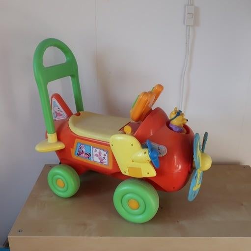 Loopvoertuig voor kinderen vliegtuig loopauto met geluid, Kinderen en Baby's, Speelgoed | Buiten | Voertuigen en Loopfietsen, Gebruikt