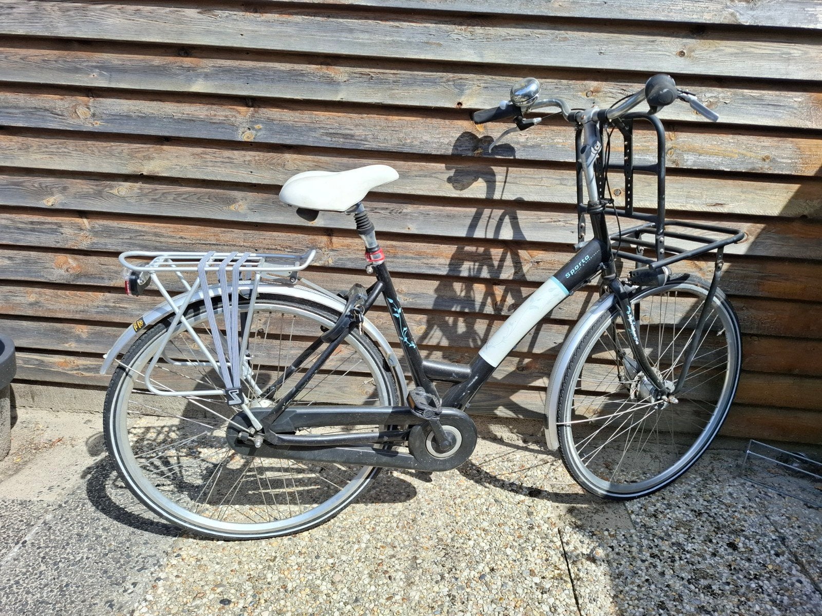 Sparta Transportfiets - Damesfiets met voordrager, Fietsen en Brommers, Fietsen | Dames | Damesfietsen, Ophalen, Terugtraprem