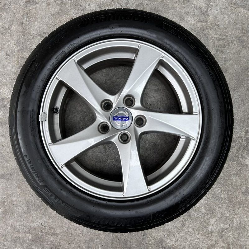 16 inch originele Hera velgen + zomerbanden Volvo V40 314230, -, Banden en Velgen, Ophalen of Verzenden, -