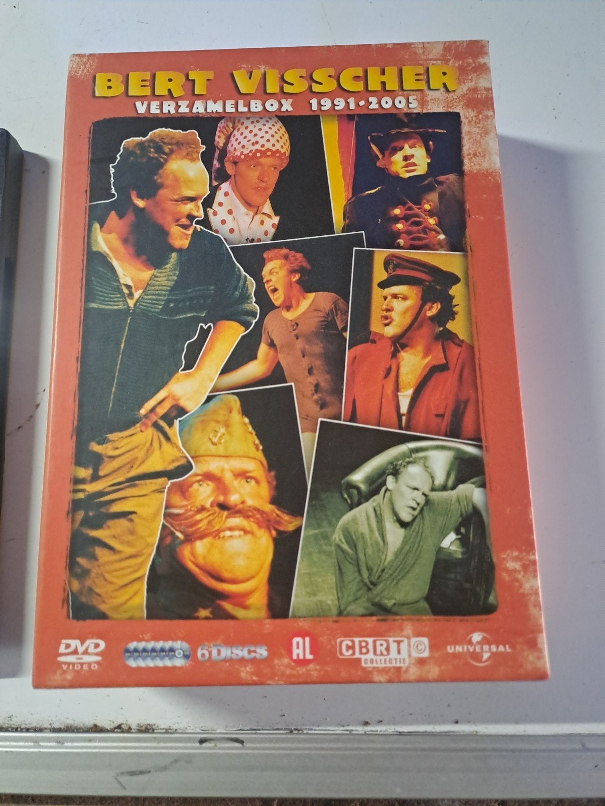 Bert Visscher Box 1991-2005 + Stoffe Jongens + Jochem Myj, Bert Visscher, Gebruikt, Alle leeftijden, Verzamelbox of complete uitgave