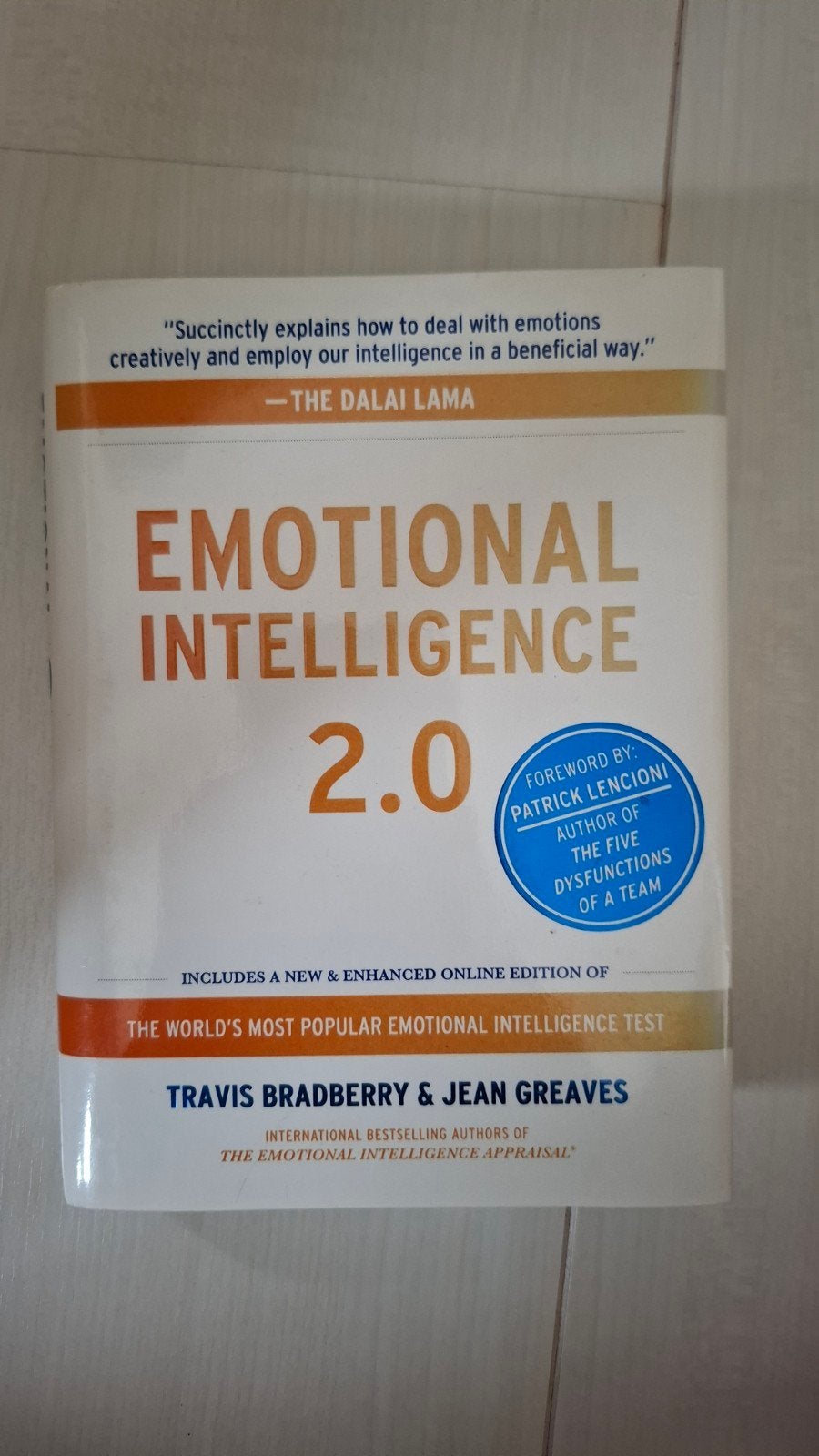 Emotional Intelligence 2.0 - Travis Bradberry & Jean Greaves, Ophalen of Verzenden, Zo goed als nieuw, Travis Bradberry & Jean Greaves