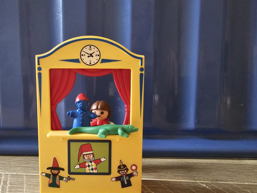 Playmobiel poppenkast, Ophalen of Verzenden, Zo goed als nieuw