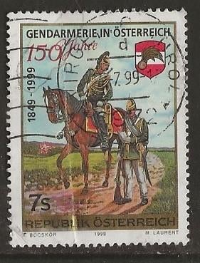 Oostenrijk 14, soldaten, Verzenden, Gestempeld