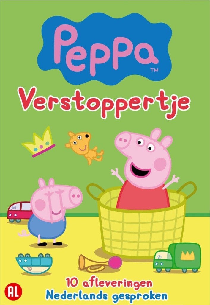Peppa Pig: Verstoppertje - 10 afleveringen Nederlands gespr, Cd's en Dvd's, Dvd's | Kinderen en Jeugd, Animatie, Verzenden, Alle leeftijden