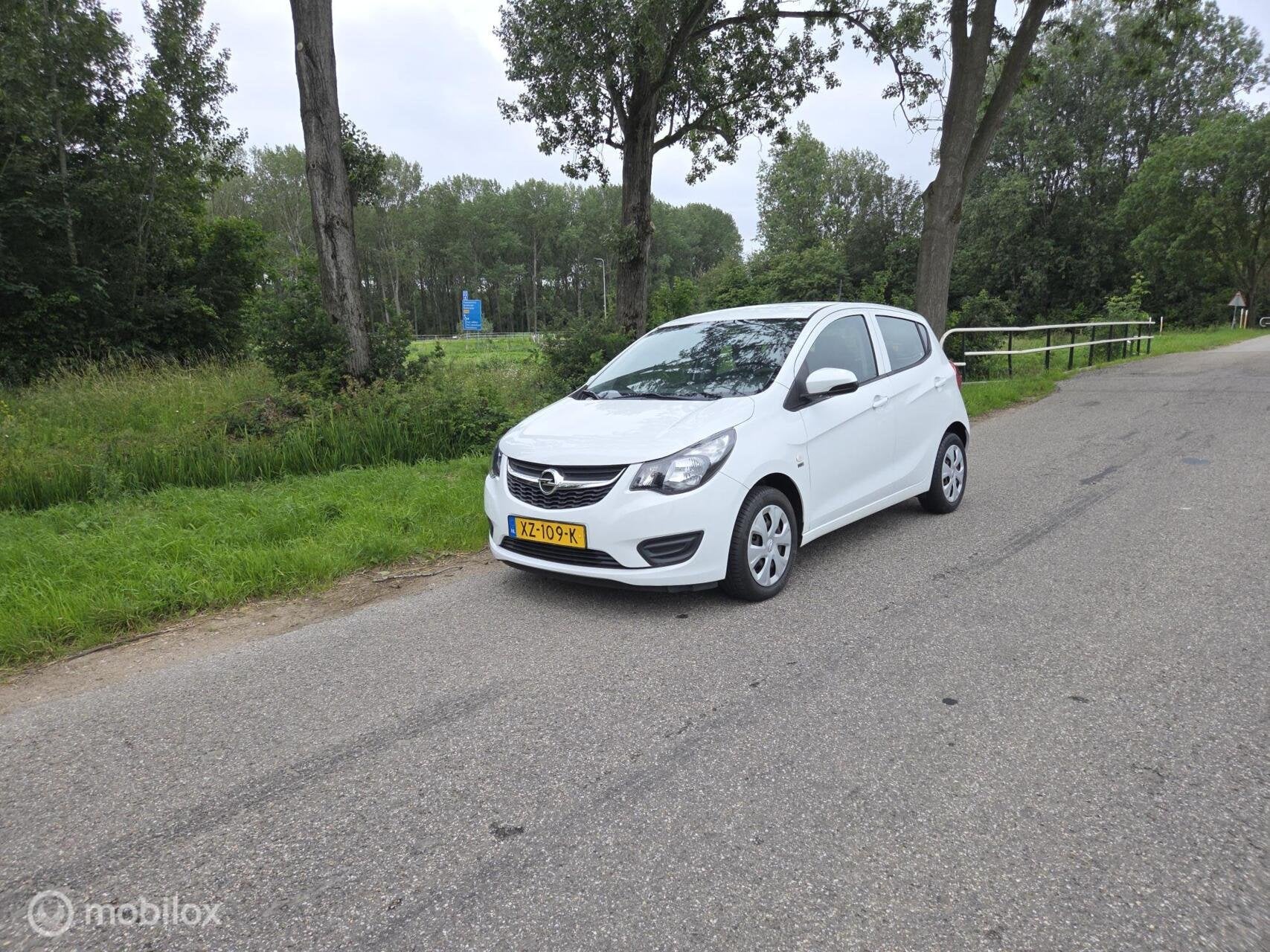 Opel KARL 1.0 ecoFLEX 120 Jaar Edition, Auto's, Opel, 839 kg, Euro 6, Wit, Origineel Nederlands
