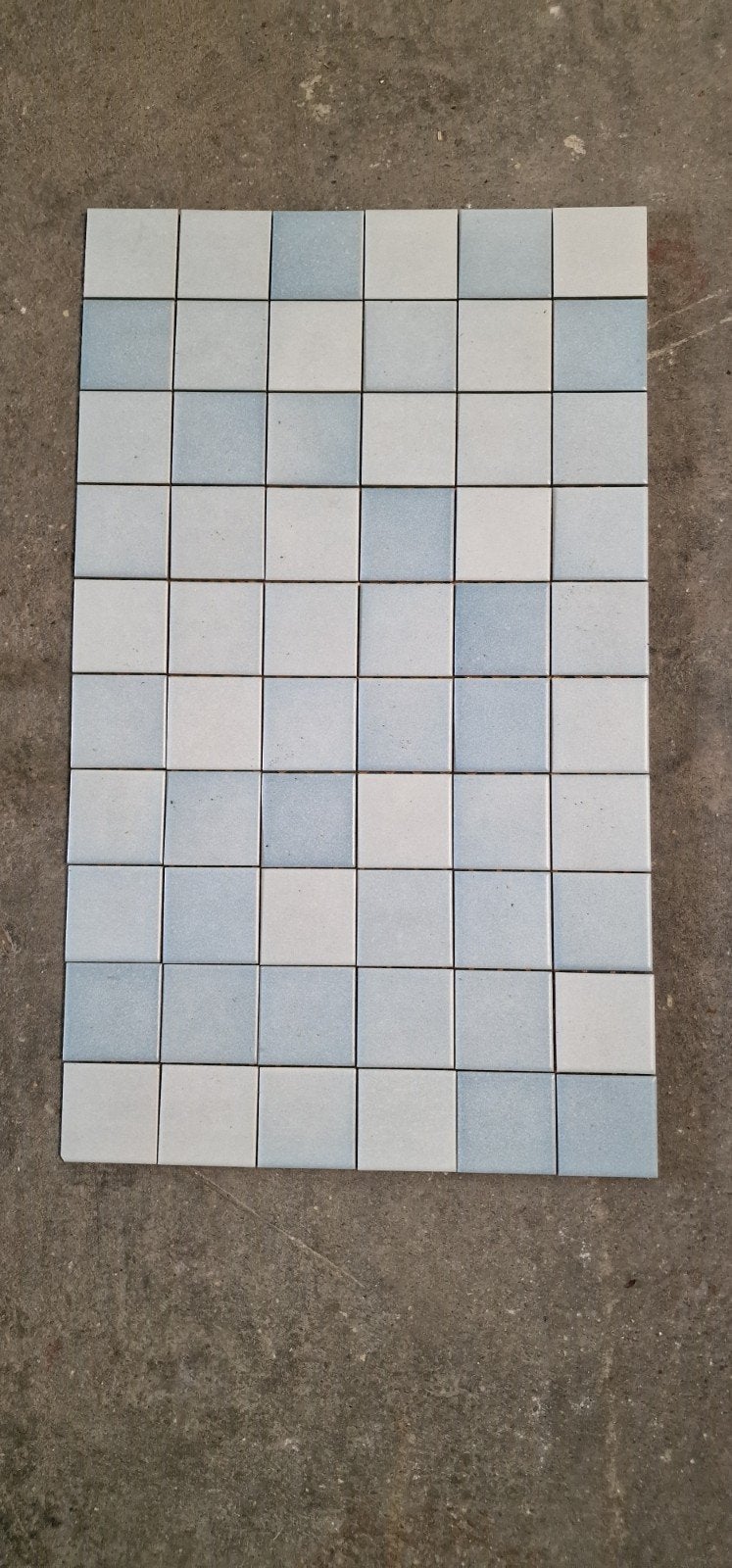 Niet gebruikte mozaiektegeltjes 5x5 cm. Totaal 25m2, Doe-het-zelf en Verbouw, Tegels, Ophalen, Nieuw, Minder dan 20 cm, 10 m² of meer