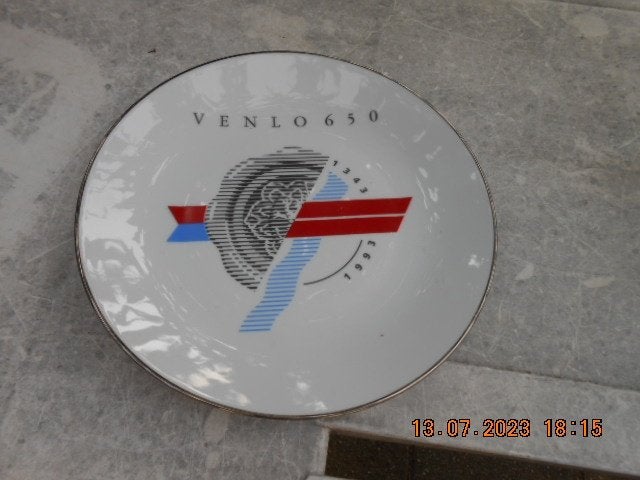 wandbord: venlo 650 fa pasch, Ophalen of Verzenden