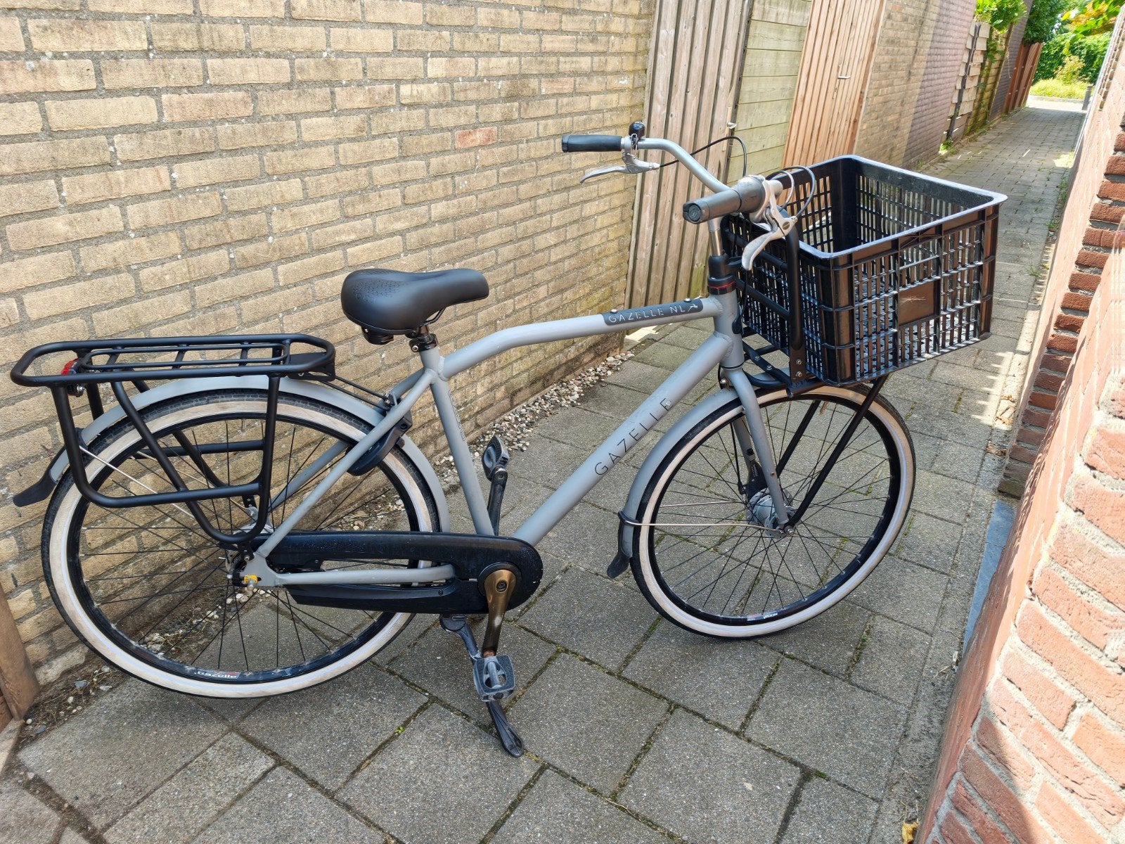 Gazelle - NL herenfiets, Ophalen, Gebruikt, Versnellingen, Schijfrem