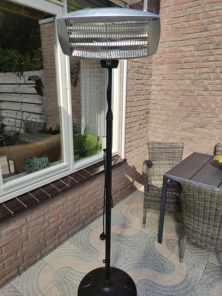 Terrasverwarming als NIEUW !!!, Tuin en Terras, Draaibaar, Vloer, Zo goed als nieuw, Ophalen