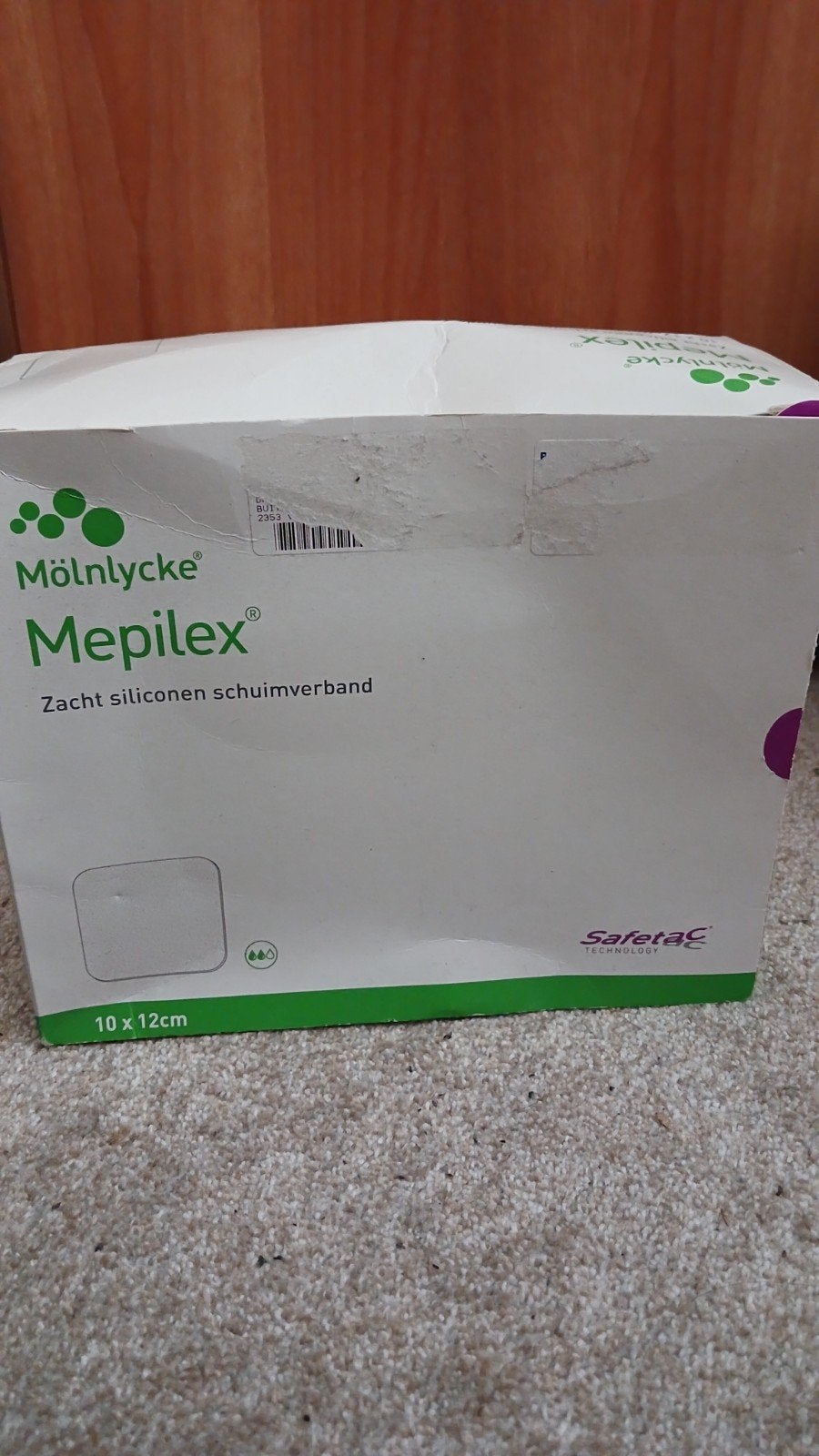 Mölnlycke Mepilex Zacht Siliconen Schuimverband – 10 x 12 cm, Ophalen of Verzenden, Nieuw