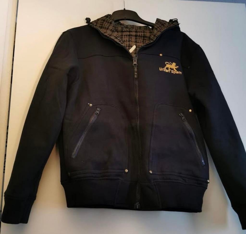 Nieuwe Dames Omkeerbare Jas Zwart Maat L, Ophalen of Verzenden, Nieuw, Maat 42/44 (L), Zwart