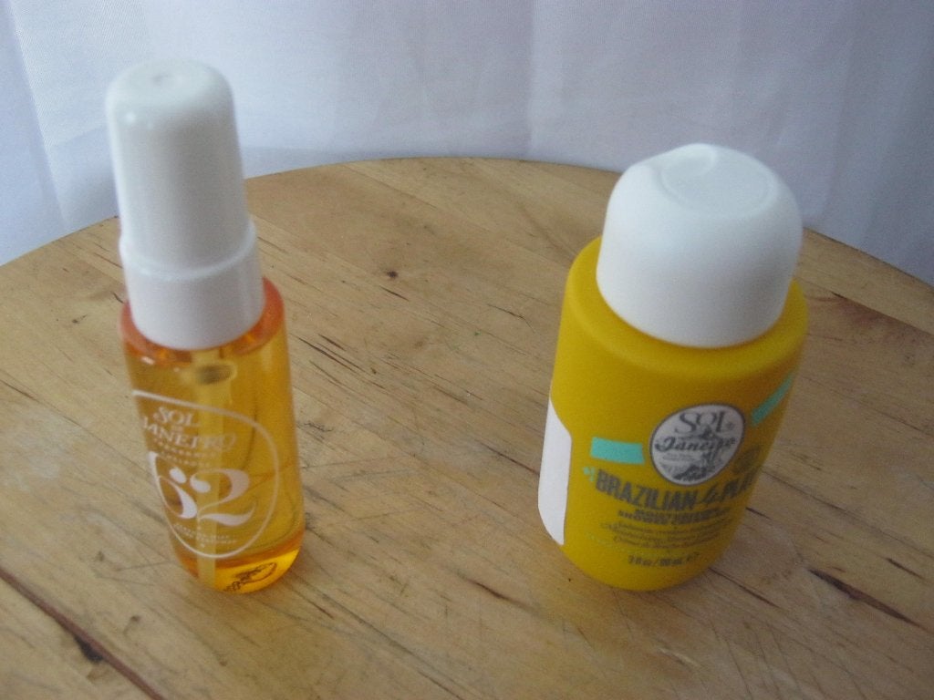 brazilia sol janeiro douchecreme en perfume mist, Ophalen of Verzenden, Zo goed als nieuw, Overige typen
