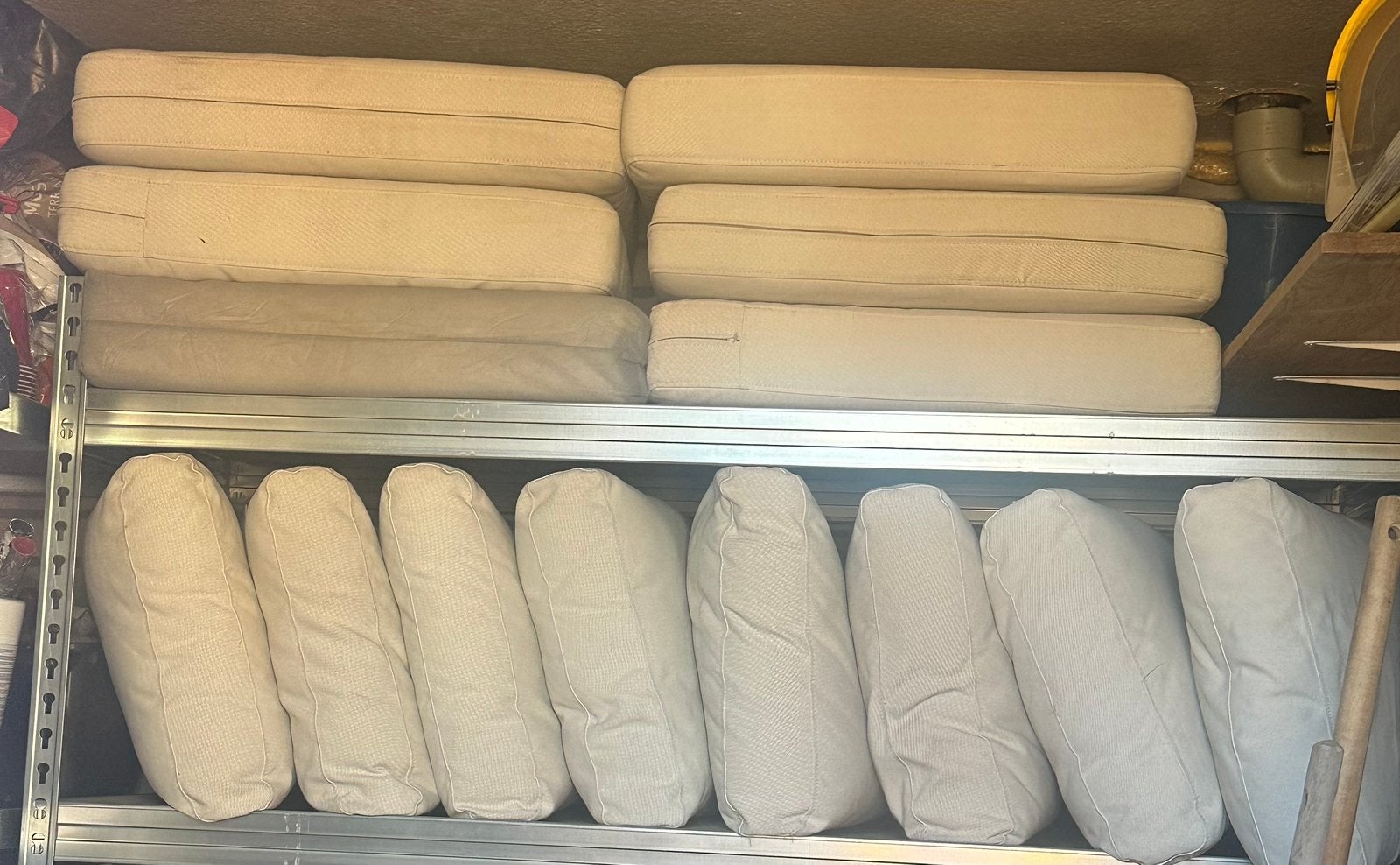 IKEA buiten kussens te koop, Ophalen, Zo goed als nieuw, Rotan