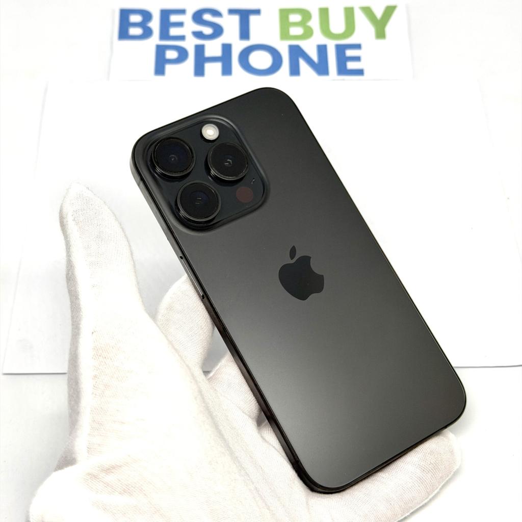 iPhone 15 Pro 128GB zwart /krasvrij /88% batt /garantie, 128 GB, Apple, Zwart, 88 %