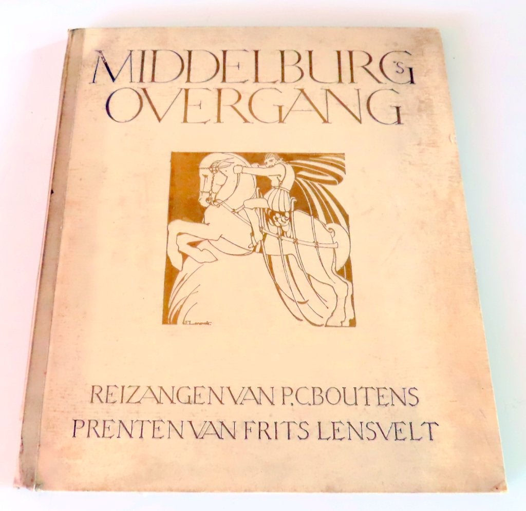 Zeer zeldzame editie Middelburg's Overgang 1924 historische, Verzenden