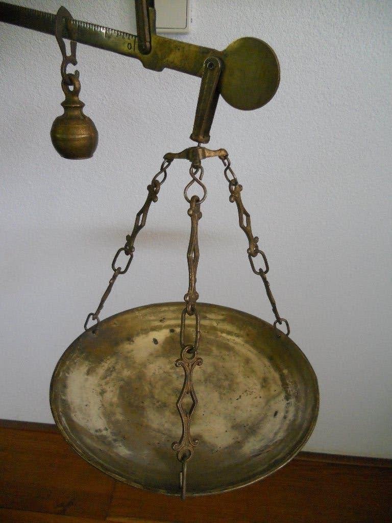 oude weegschaal koper, Antiek en Kunst, Antiek | Gereedschap en Instrumenten, Ophalen