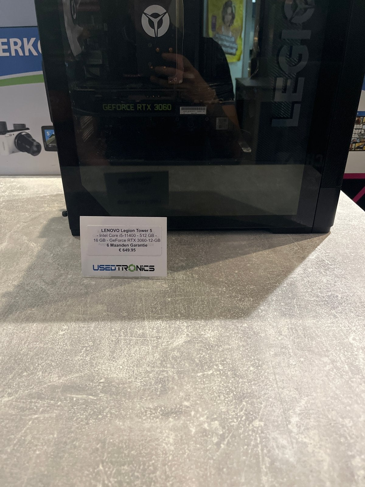 Lenovo Legion Tower 5 Gaming PC - i5-11400, RTX 3060, Computers en Software, Desktop Pc's, Gebruikt, 2 tot 3 Ghz, 8 GB, Ophalen of Verzenden
