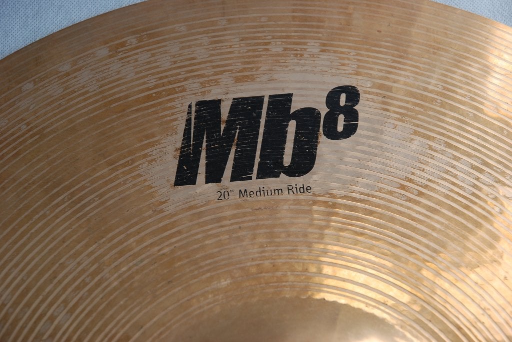 Meinl MB8 medium ride bekken 2441gr. 20 inch  <230228>, Gebruikt, ., Drums of Percussie, Ophalen of Verzenden