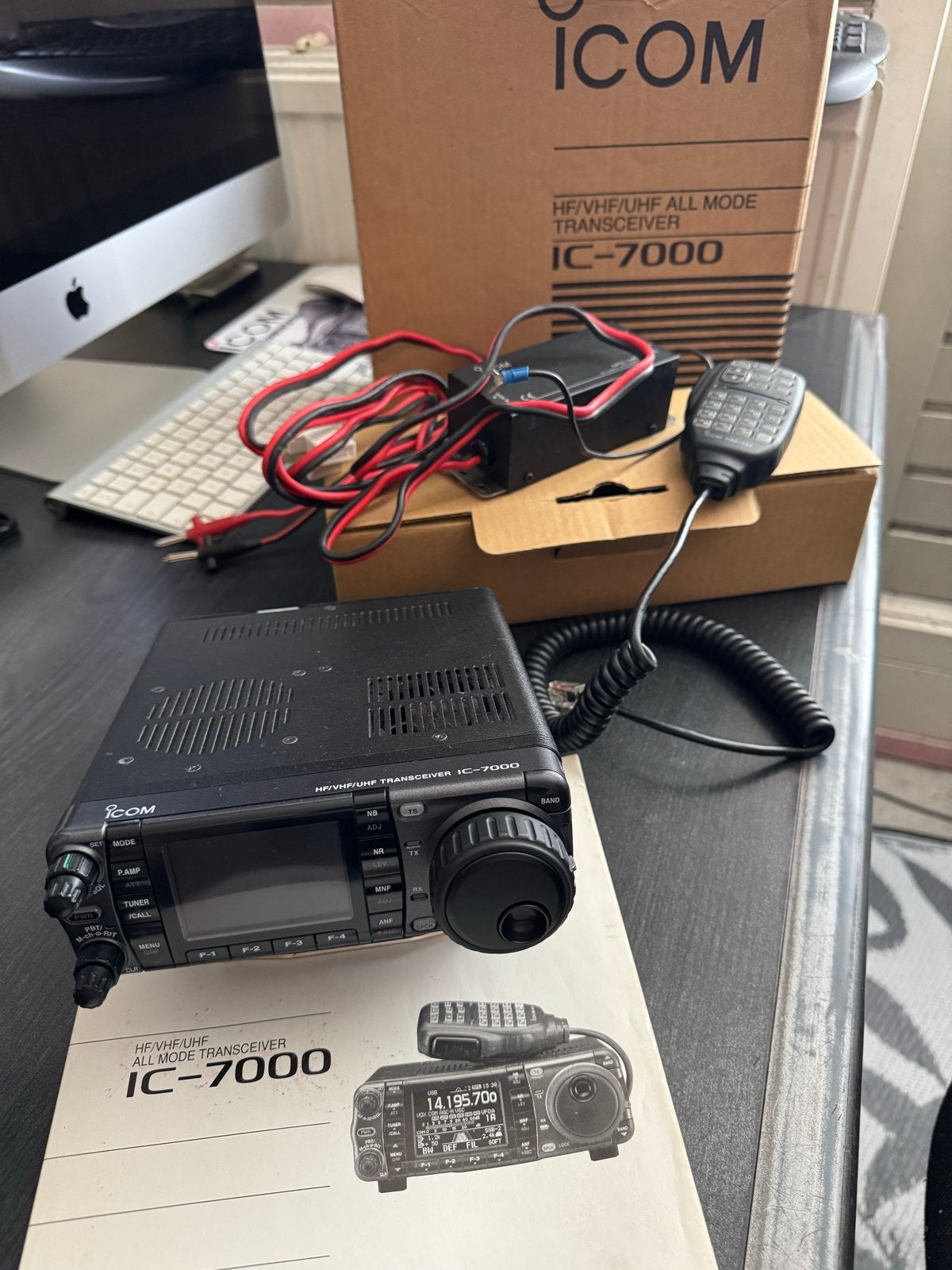 Icom IC-7000 HF/VHF/UHF All Mode Transceiver, Ophalen, Gebruikt, Zender en Ontvanger