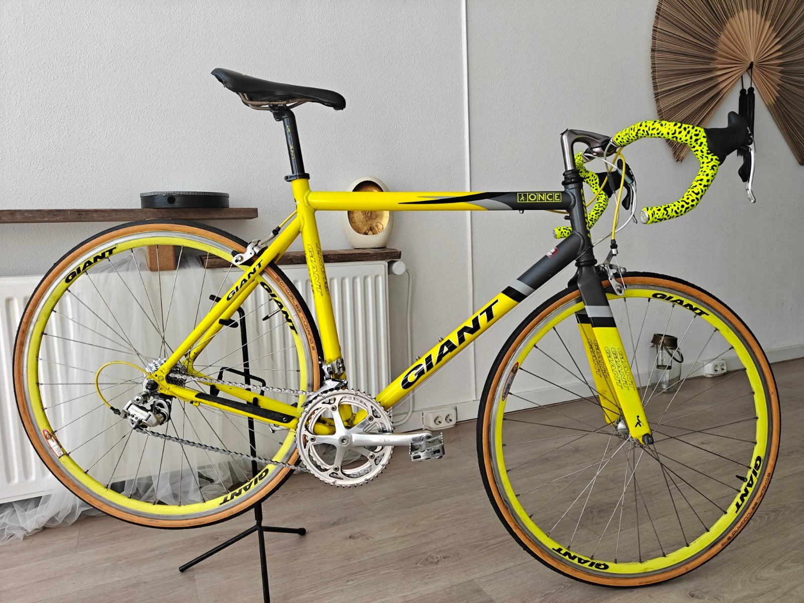Vintage giant racefiets te koop, 53 tot 57 cm, Ophalen, Aluminium, Giant