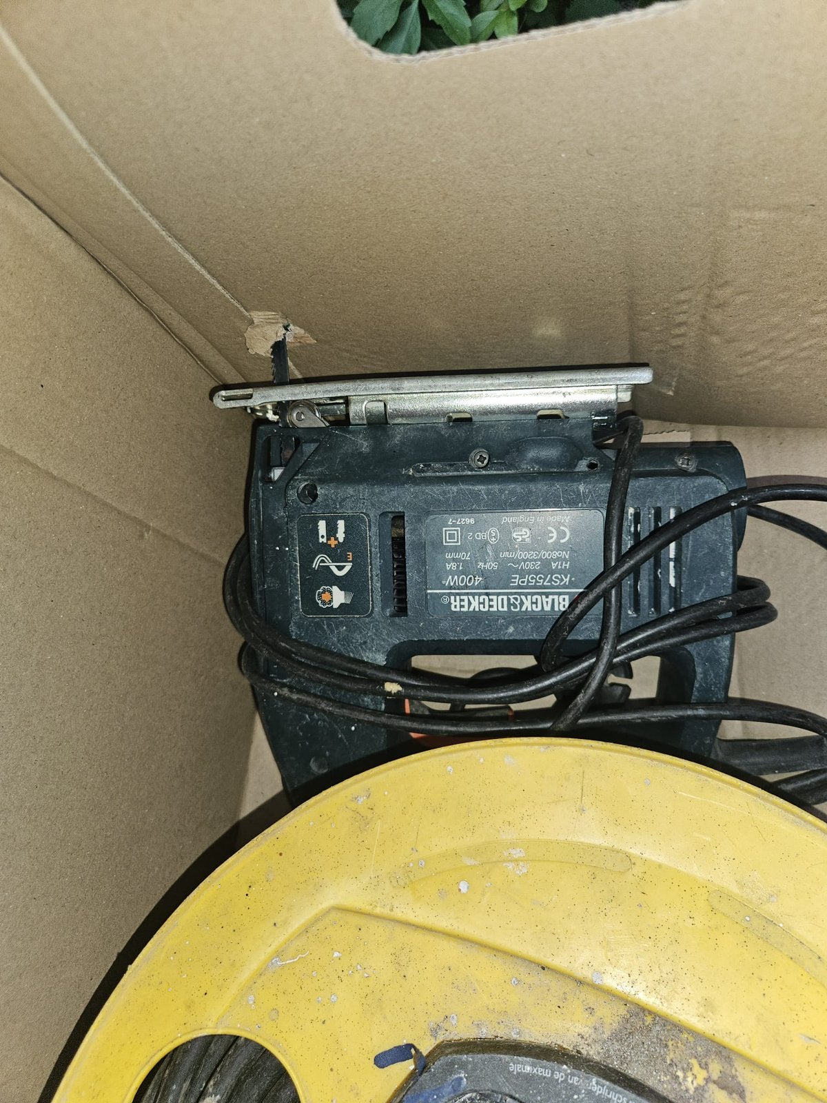 Decouperzaag - Black&decker, Ophalen, Gebruikt