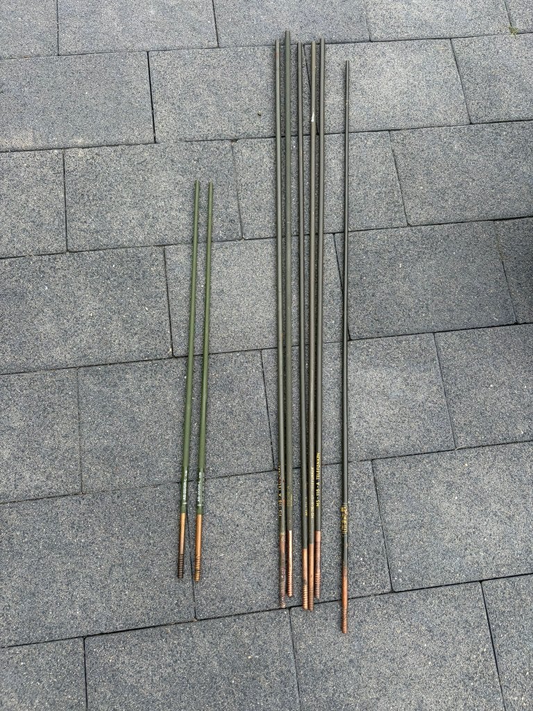 Set van 8 losse militaire antenne secties, Ophalen, Landmacht, Nederland, Overige typen