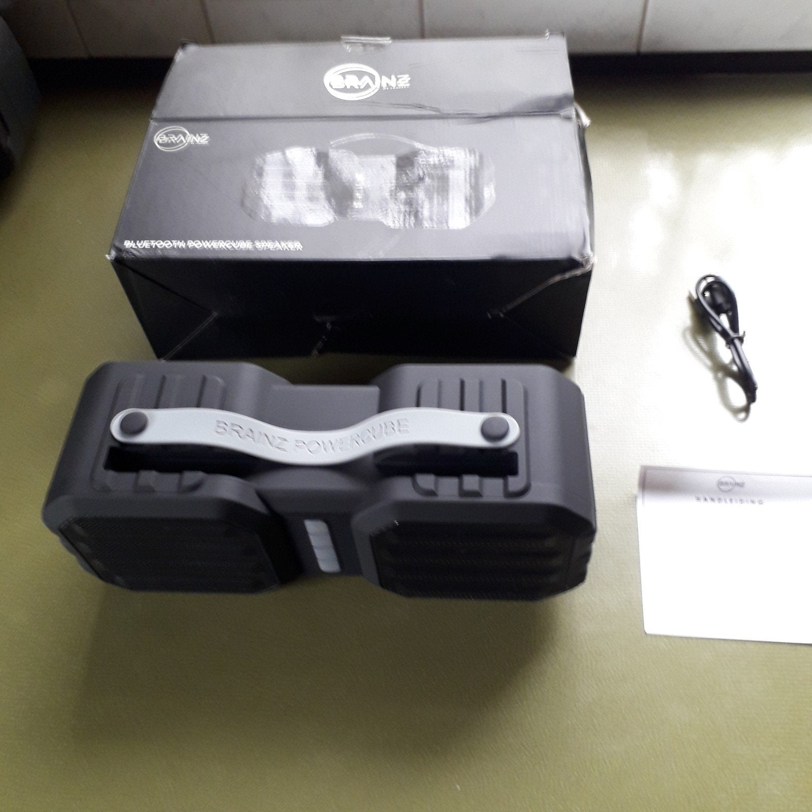 Brainz Power Cube Bluetooth Speaker - Nieuw in doos, Audio, Tv en Foto, Nieuw, Draagbare speaker, Bluetooth, Minder dan 60 watt