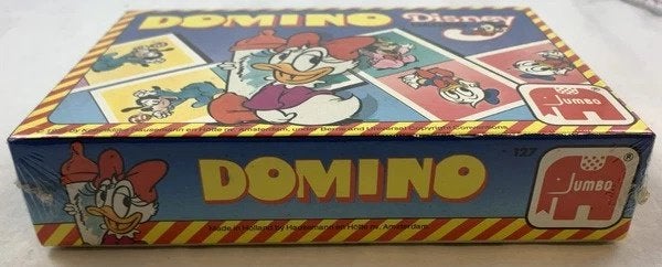 Jumbo Domino Disney Babies Klassiek Legspel Vintage 1985, Coolsingel 104, 3011 AG Rotterdam, Netherlands, Verzenden, Papier, Kaart of Schrift