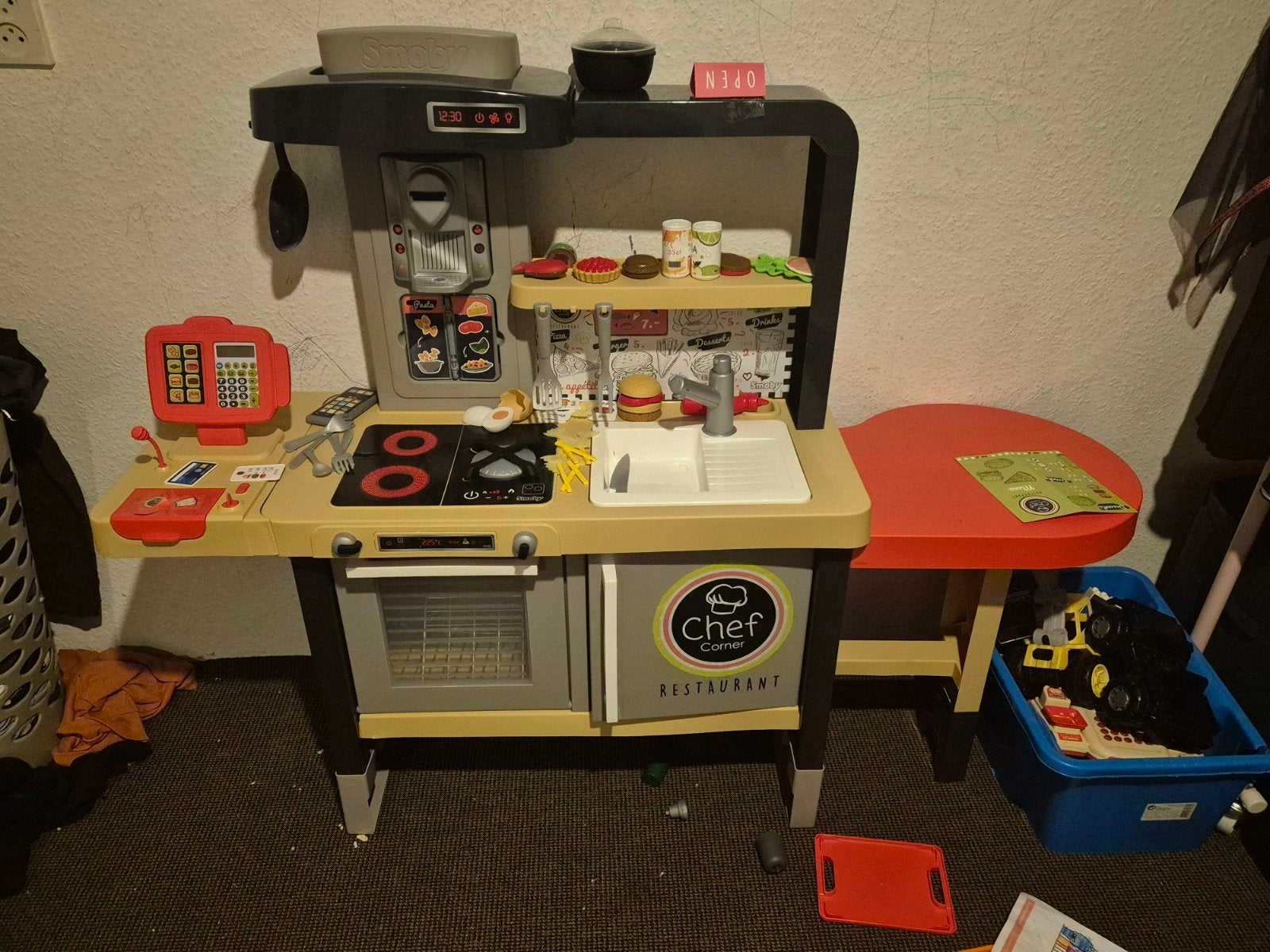 Smoby Restaurant keuken zgan nieuwprijs €150, Ophalen, Nieuw, Jongen of Meisje