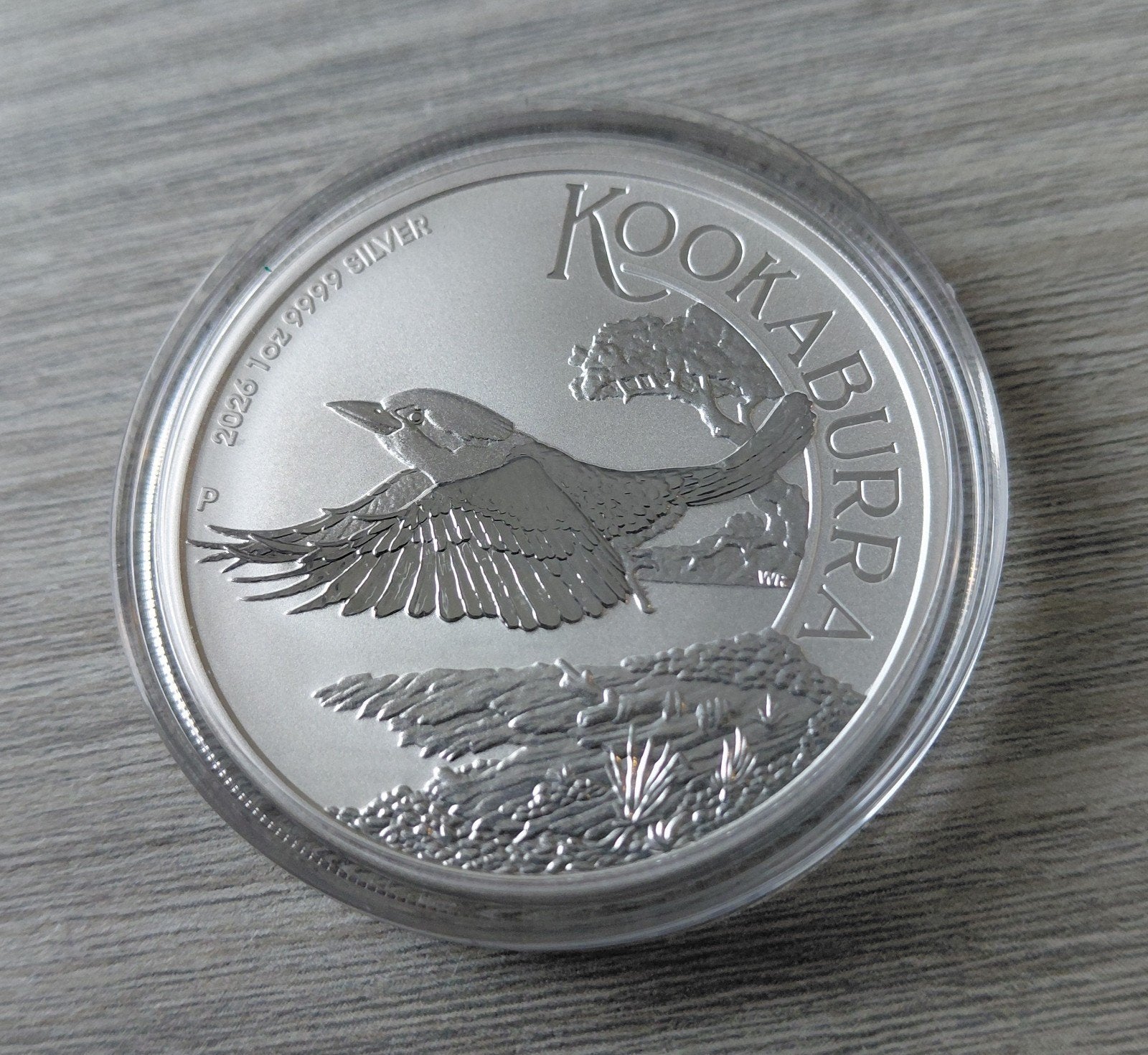 2026 Australia Perth Mint Kookaburra 1 oz .9999 Zilver, Ophalen of Verzenden, Zilver