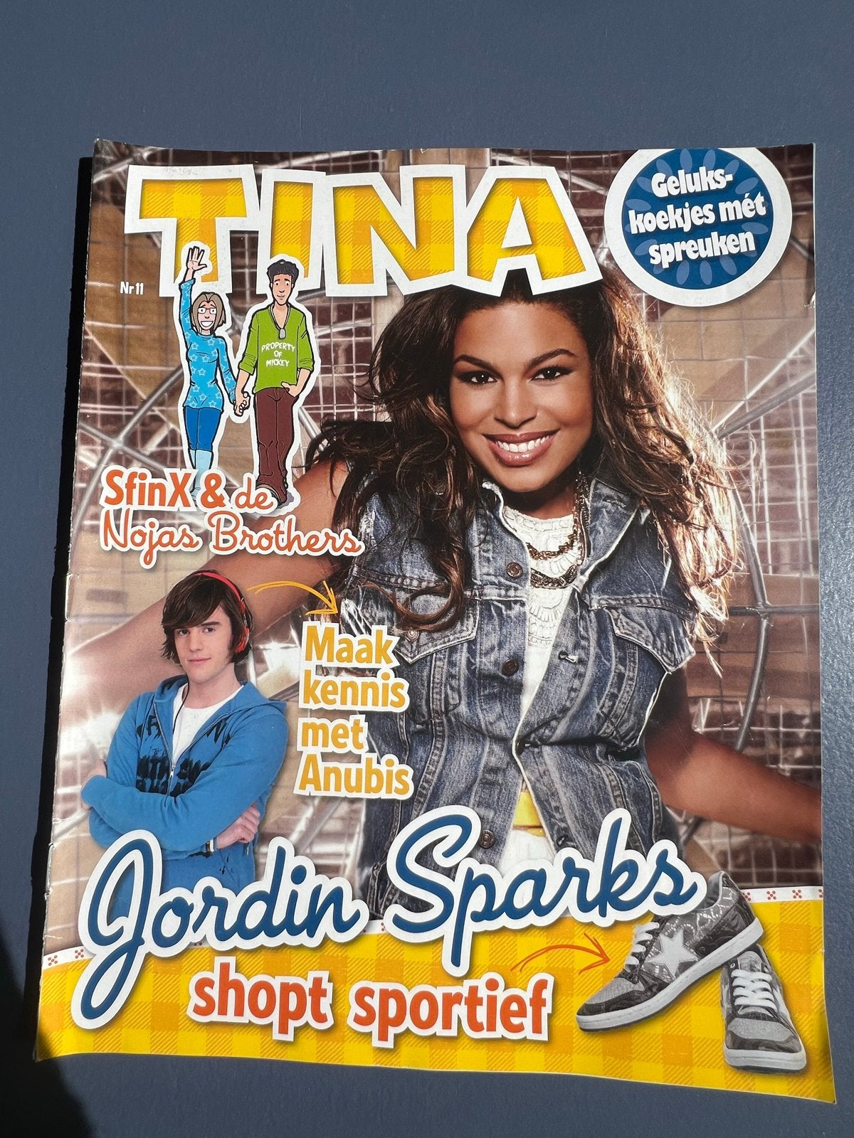 Tina Magazine Nr. 11 met Jordin Sparks en SfinX, Ophalen of Verzenden, Gelezen, Damesbladen