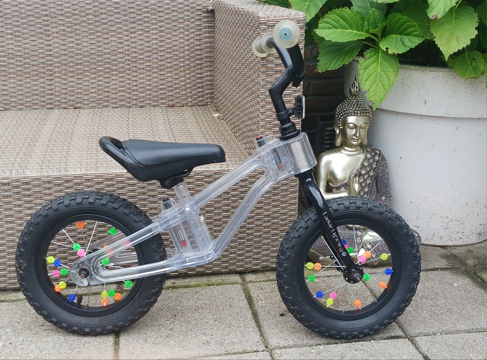 Lookie lightning loopfiets, Ophalen, Zo goed als nieuw, Minder dan 16 inch, Loekie