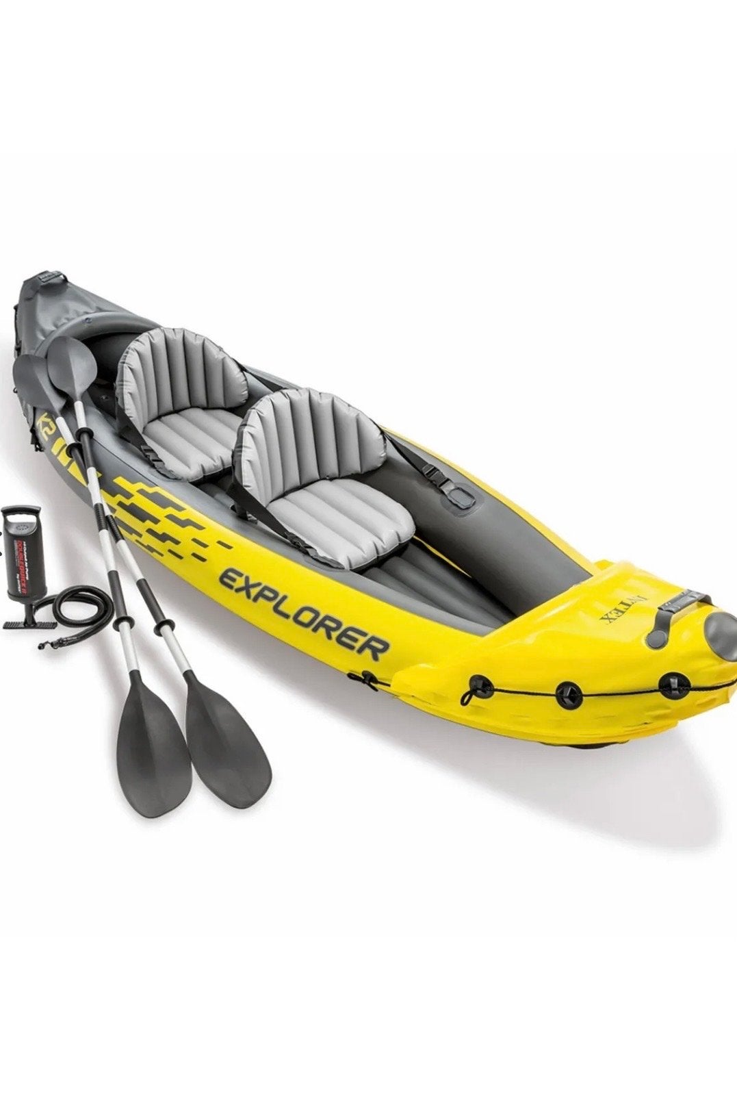 Intex Explorer K2 opblaasbare kajak - 2 personen, Watersport en Boten, Ophalen of Verzenden, Opblaasbaar, Zo goed als nieuw, 2-persoons